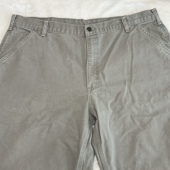 Carhartt Men’s Workwear Pants Size 40 – Gray – Rugged Durable - Picture 2 of 9